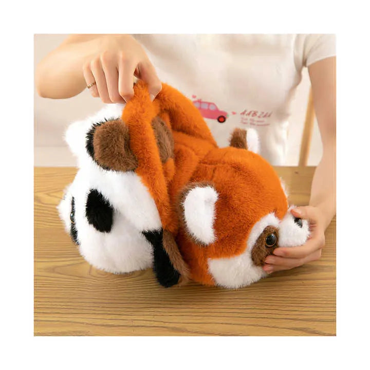 2-in-1 Reversible Mini Panda (Red Panda to Black Panda)