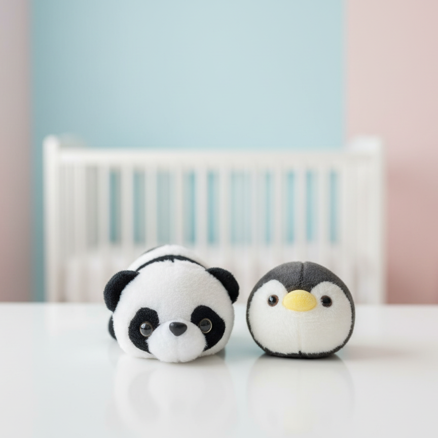 Flip-a-Friend: Panda & Penguin