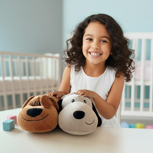 Reversible Puppy Plush