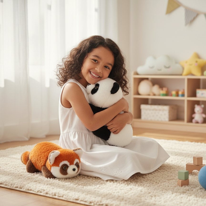 Reversible 2 in 1 Panda