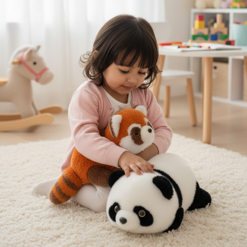 Reversible 2 in 1 Panda