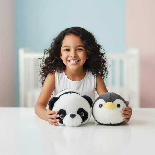 Flip-a-Friend: Panda & Penguin